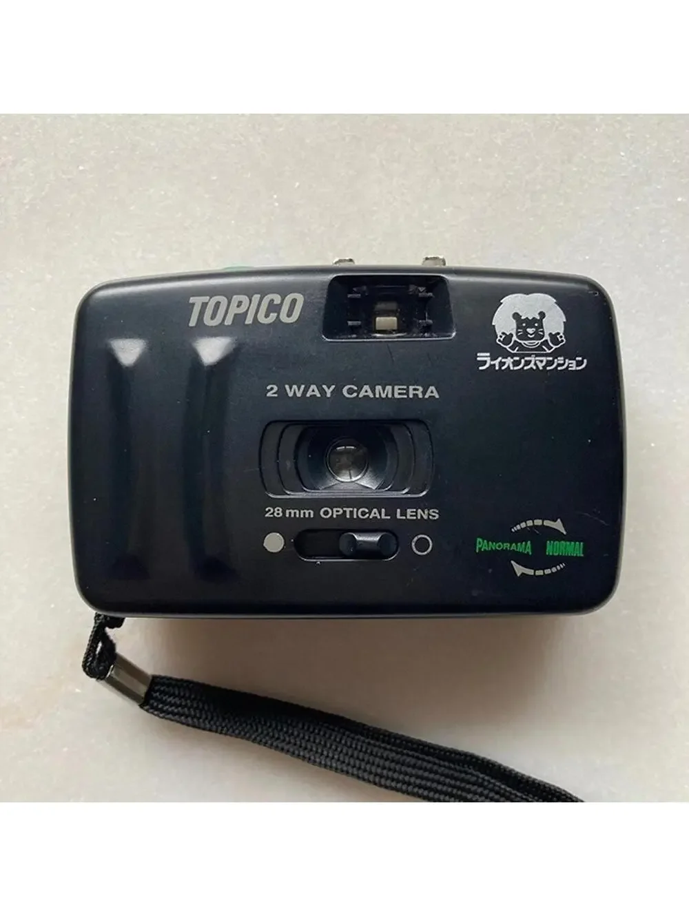 Japan Japanese Topico Lion 35mm Film 2 Way 28mm Toy Camera